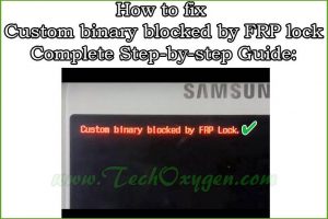 Custom binary blocked by frp lock